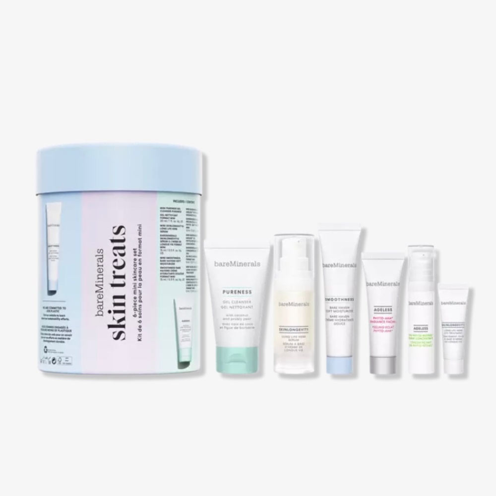 bareMinerals Skin Treats 6-Piece Mini Skincare Set